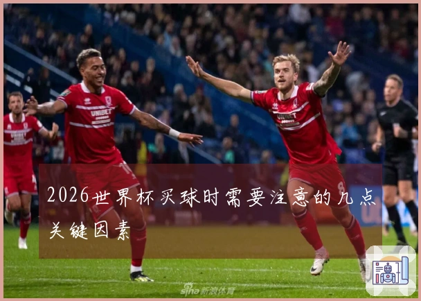2026世界杯买球时需要注意的几点关键因素